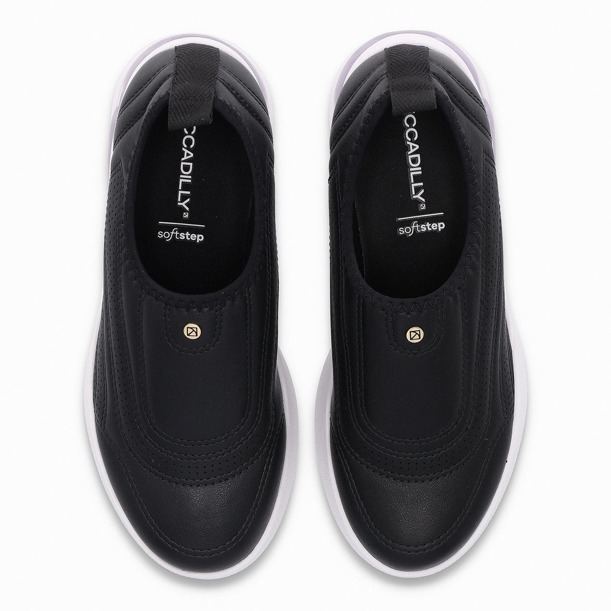 Zapatilla Mujer Negro Soft Step Piccadilly