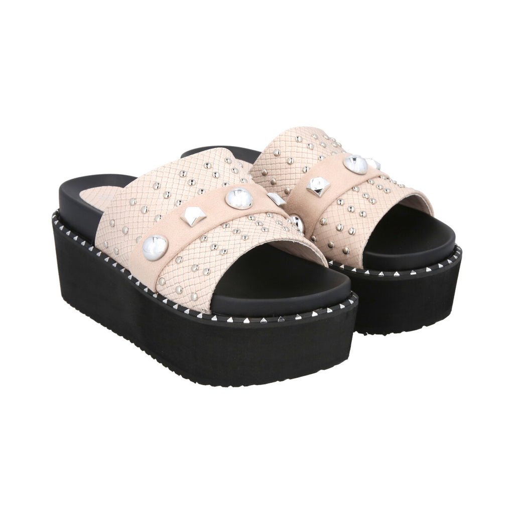 Sandalia Mujer Nude Paula Police