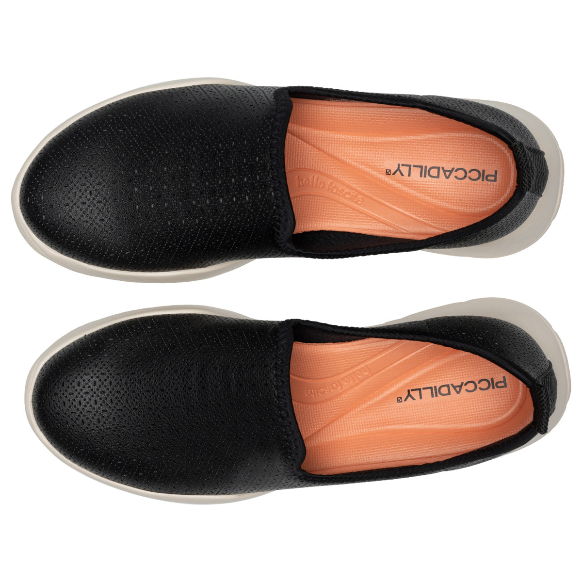 Zapatilla Mujer Negro Fascitis 847 Piccadilly