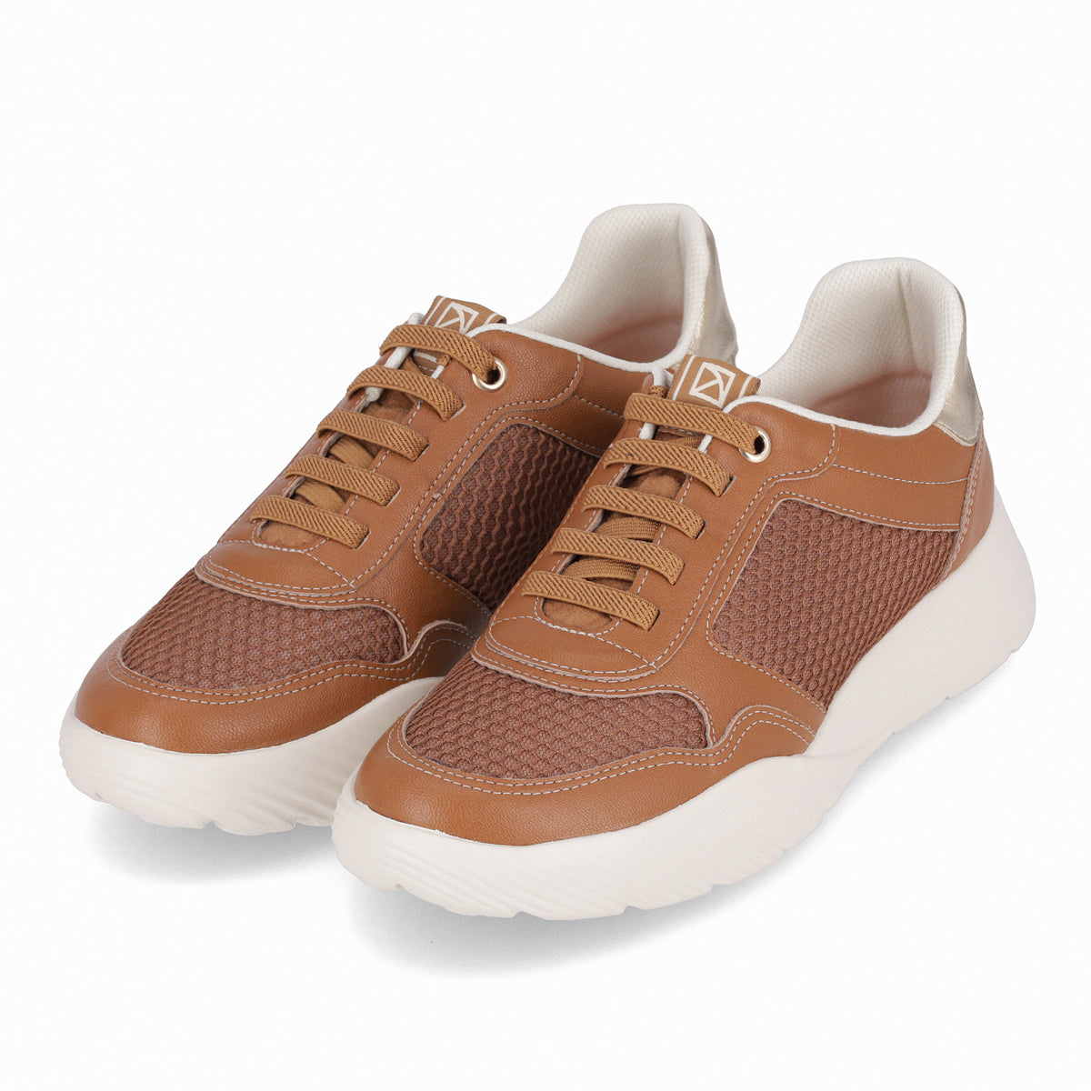 Zapatilla Mujer Marrón Fascitis Anabela Piccadilly