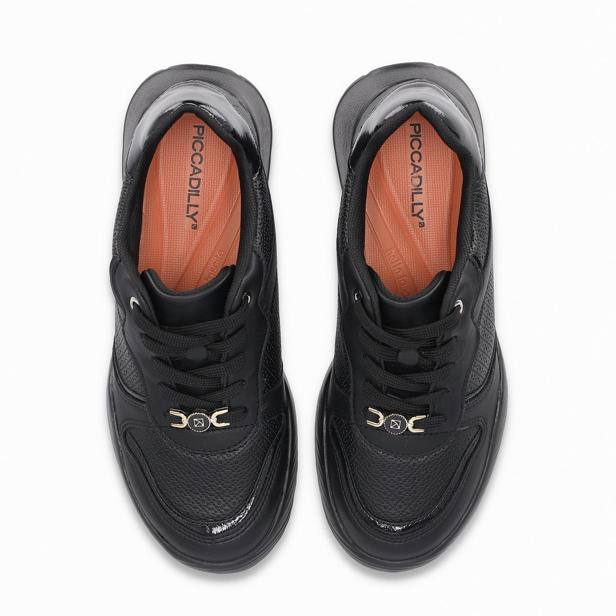 Zapatilla Mujer Negro Fascitis 75 Piccadilly