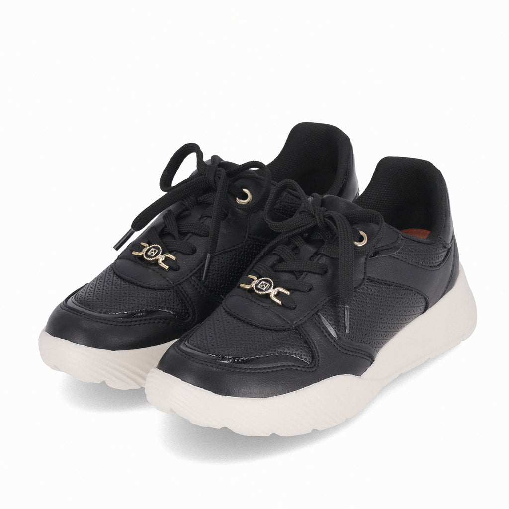 Zapatilla Mujer Negro Fascitis 76 Piccadilly