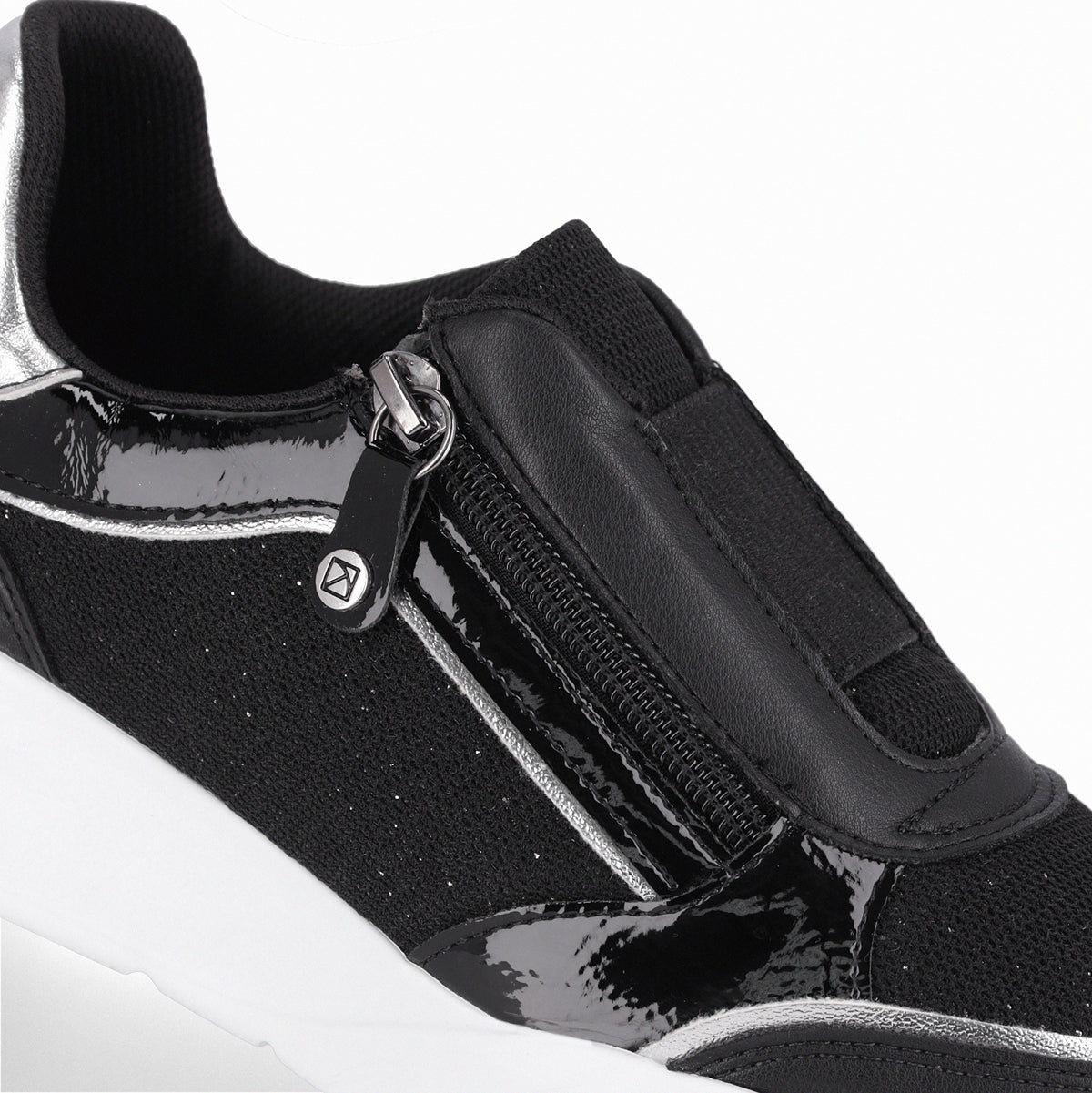 Zapatilla Mujer Negro Fascitis 005  Piccadilly