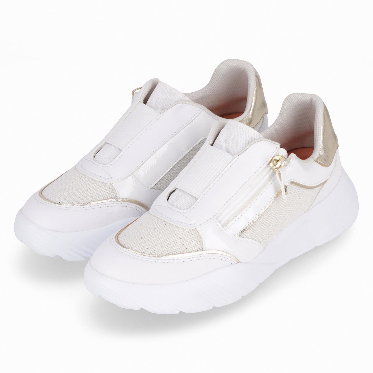 Zapatilla Mujer Blanco Fascitis 005 Piccadilly