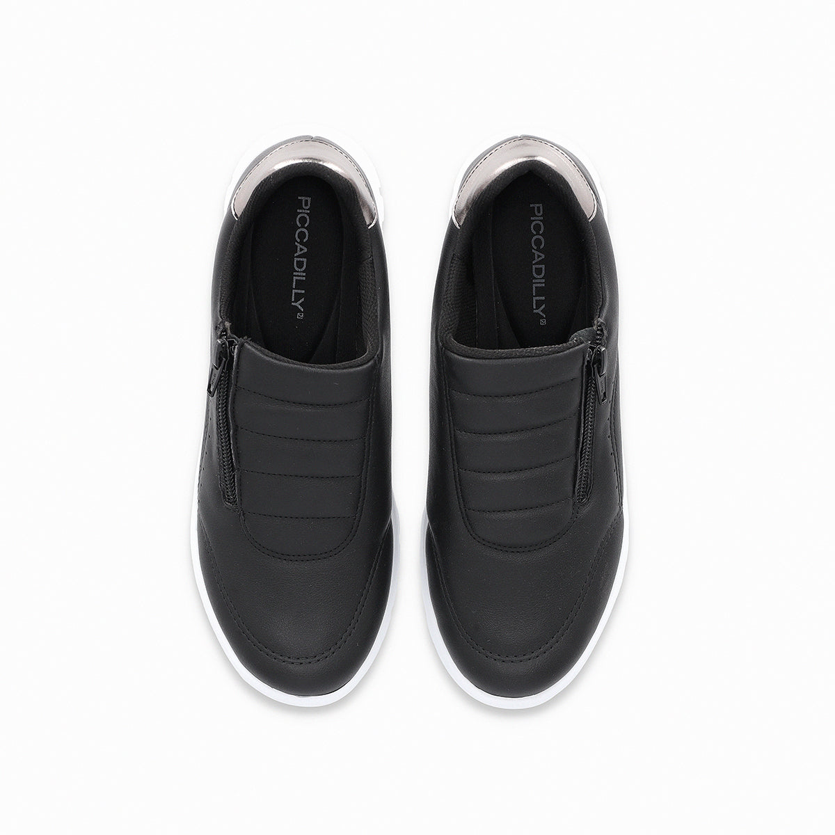 Zapatilla Urbana Mujer Negro Vicky/Cierre Piccadilly