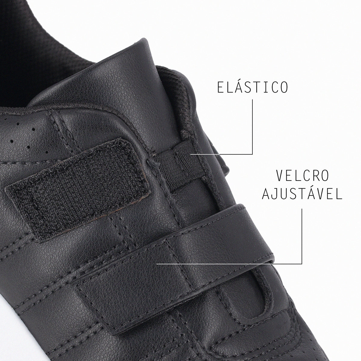 Zapatilla Mujer Negro Vicky/Elastico Piccadilly