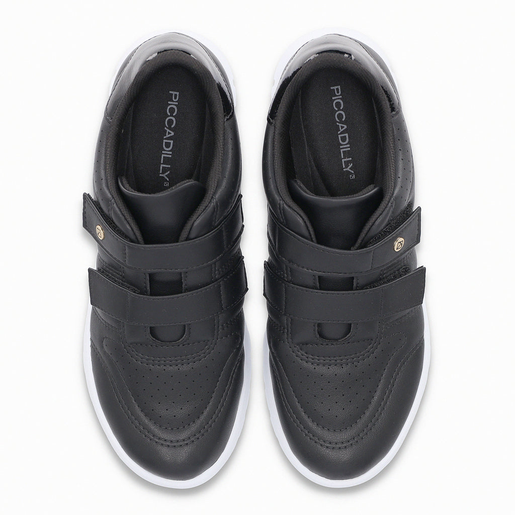 Zapatilla Mujer Negro Vicky/Elastico Piccadilly