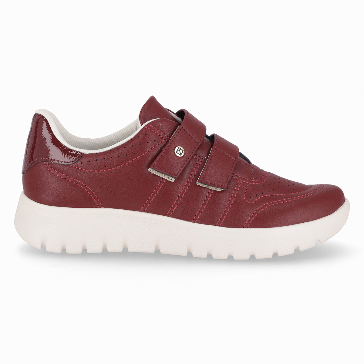 Zapatilla Mujer Burdeo Vicky/Elastico Piccadilly