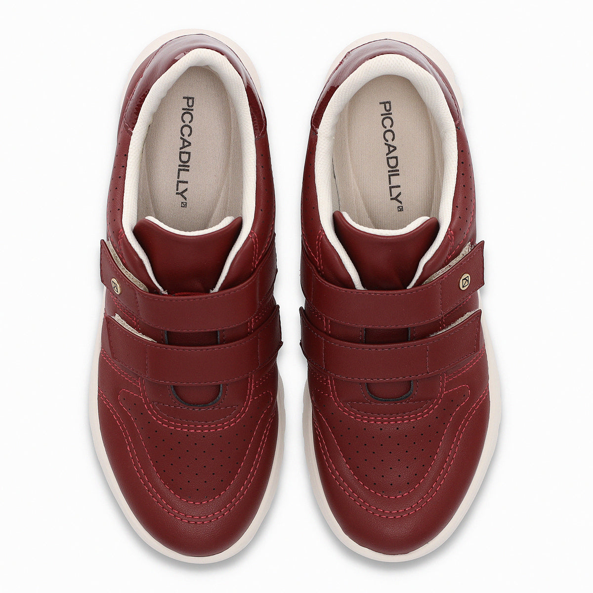 Zapatilla Mujer Burdeo Vicky/Elastico Piccadilly
