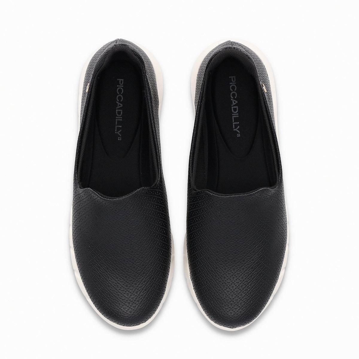 Zapatilla Mujer Negro/Crema Fabi Piccadilly