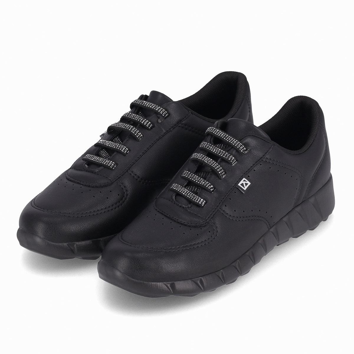 Zapatilla Mujer Negro/Crema Fabi 620 Piccadilly