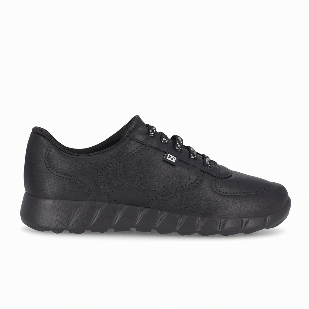 Zapatilla Mujer Negro/Crema Fabi 620 Piccadilly