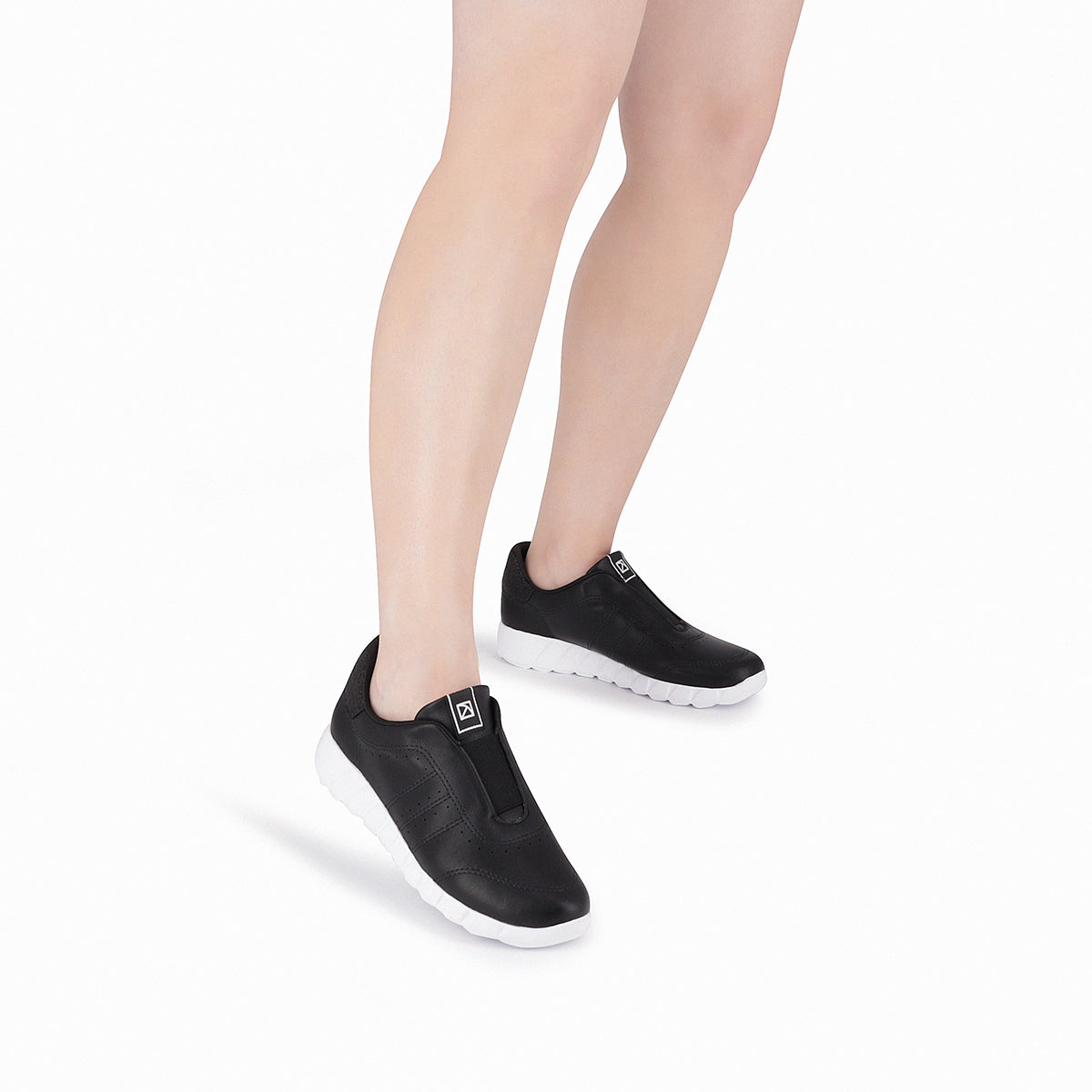 Zapatilla Urbana Mujer Negro/Glitter Fabi 2 Piccadilly