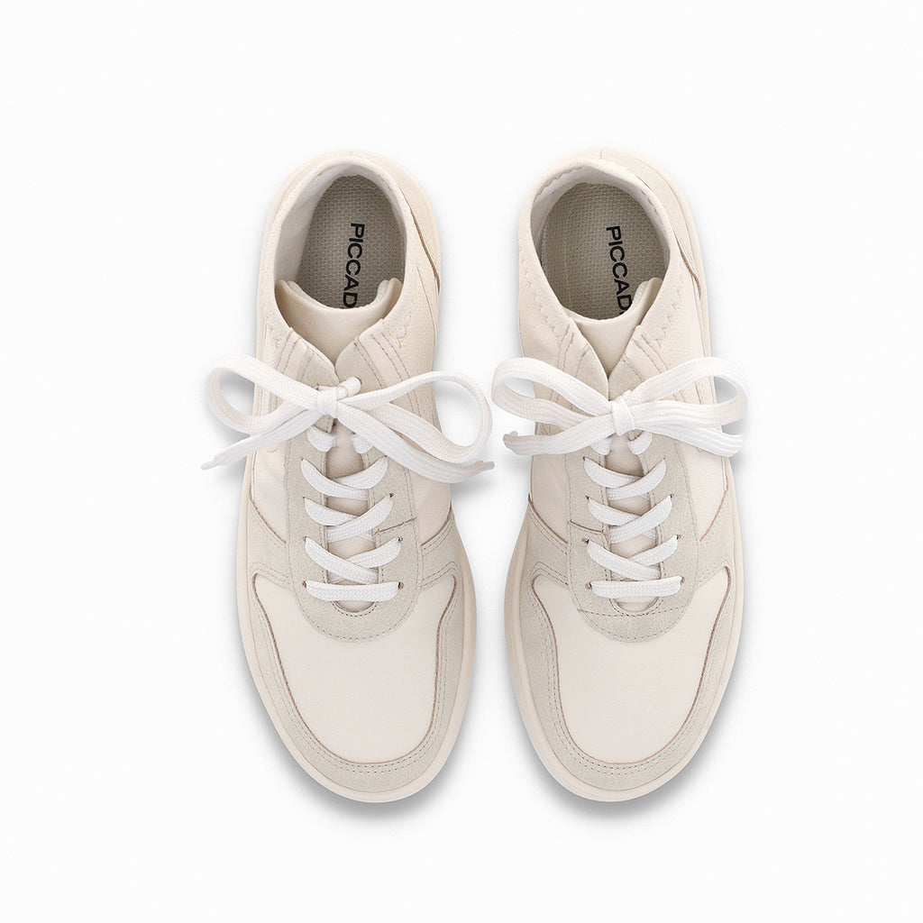 Zapatilla Urbana Mujer Caña Beta Alta Blanco