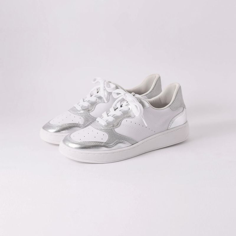 Zapatilla Urbana Mujer Blanco/Plata Beta Piccadilly