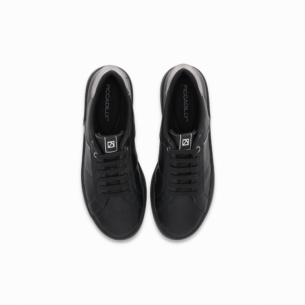 Zapatilla Urbana Mujer Negro/Peltre Beta Piccadilly