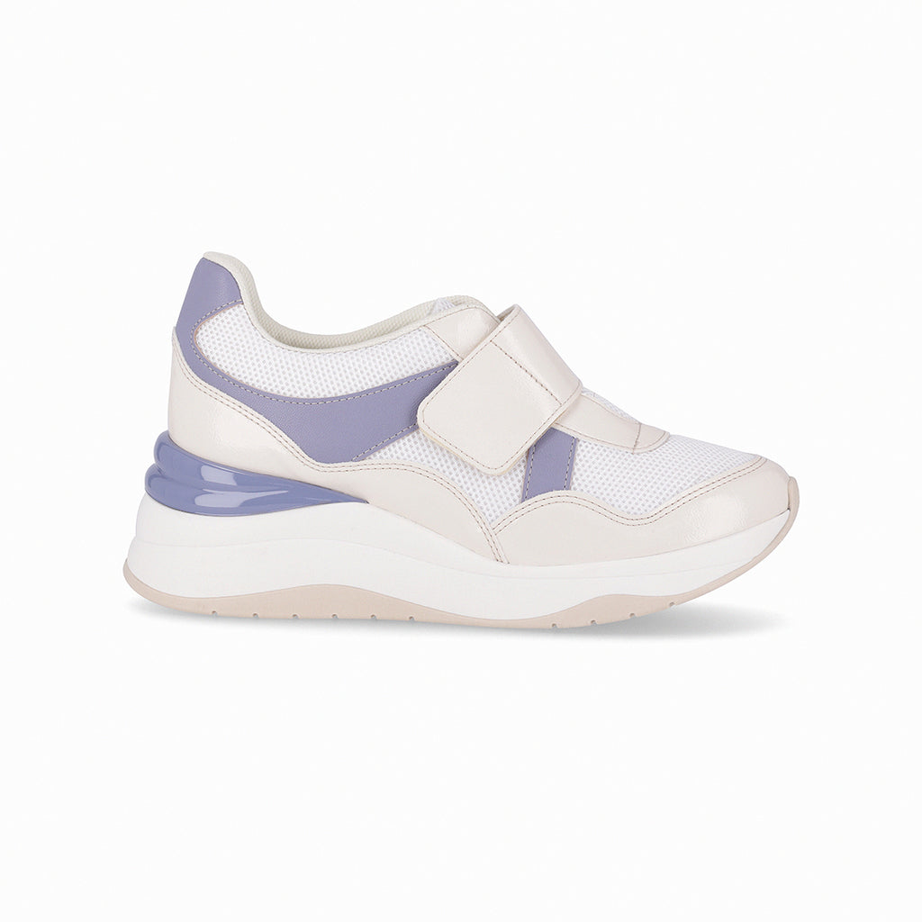 Zapatilla Urbana Mujer Natural/Lavanda Nina Piccadilly