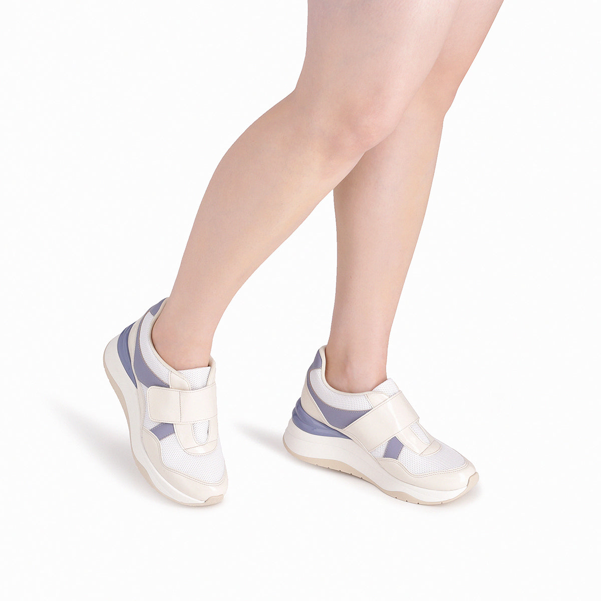 Zapatilla Urbana Mujer Natural/Lavanda Nina Piccadilly