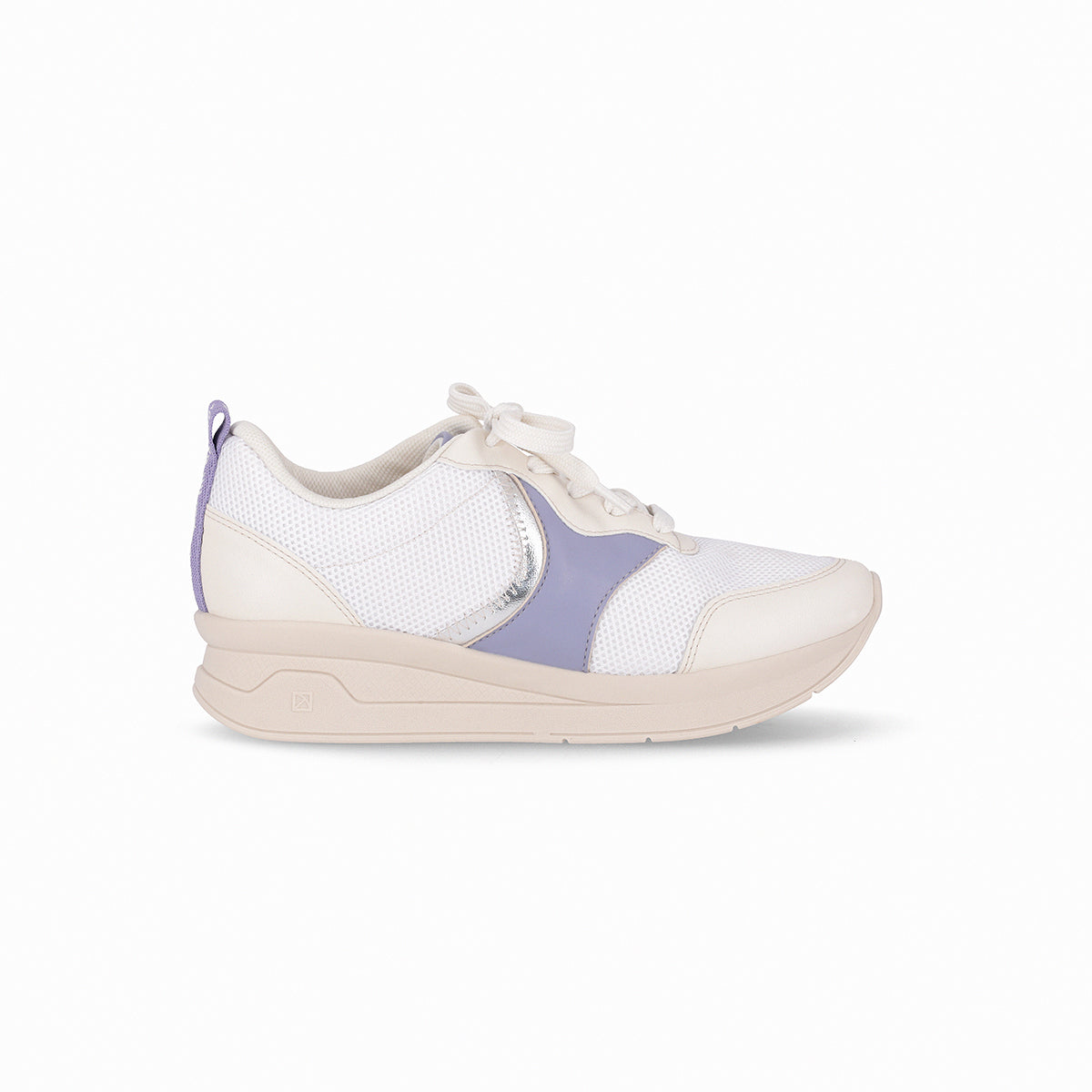 Zapatilla Urbana Mujer Natural/Lavanda Jessica Piccadilly