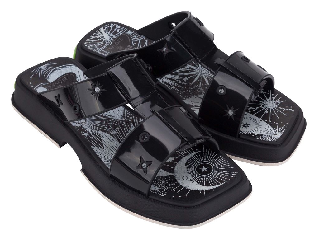 Sandalia Ziovara Negro Zaxy