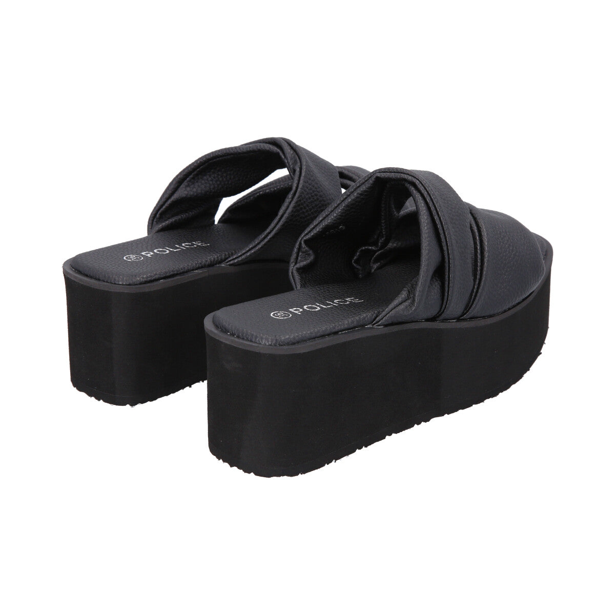 Sandalia Mujer Negro Lola Police