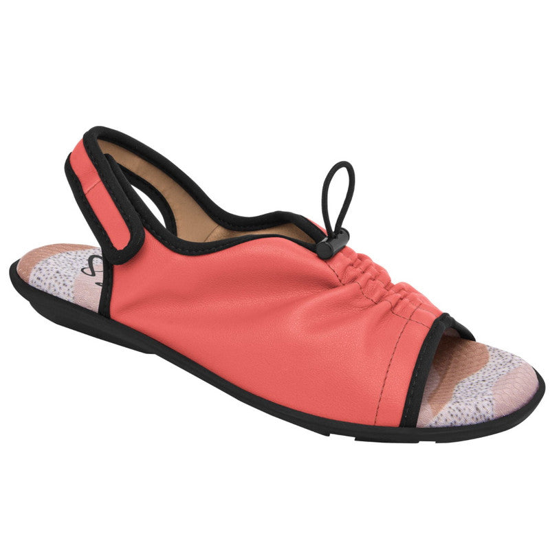 Sandalia Mujer Piccadilly Negro/Rosa