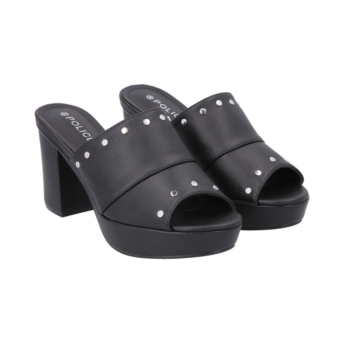 Sandalia Mujer Negro Sasha  Police