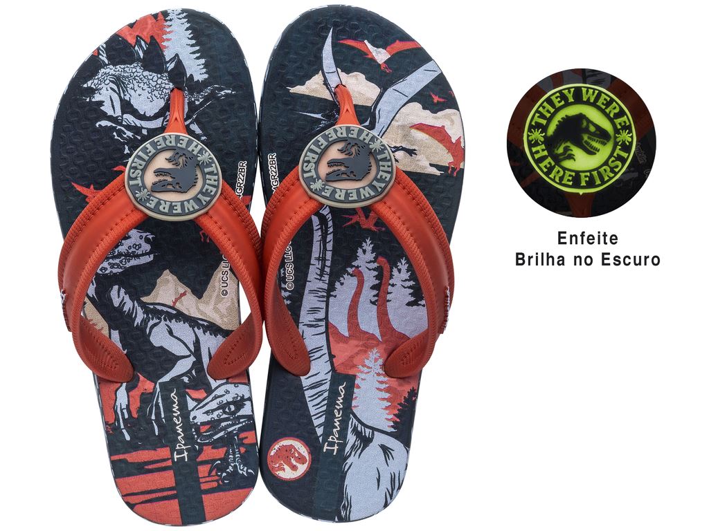 Sandalia Niño Azul Jurassic World 200 Ipanema