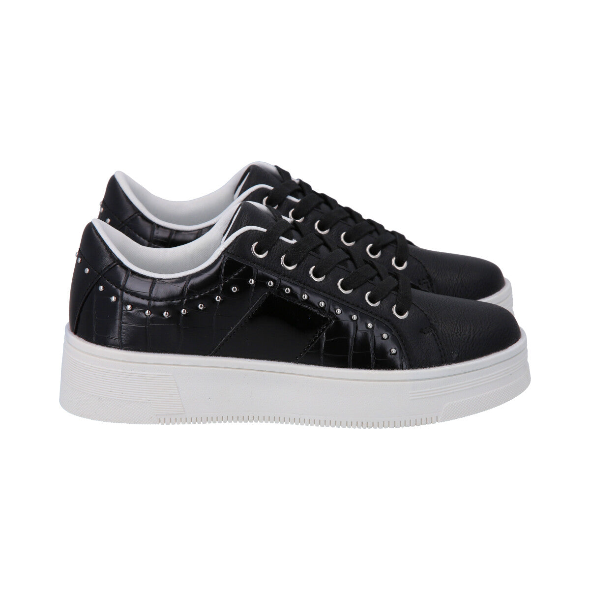 Zapatilla Urbana Mujer Negro Haus Police