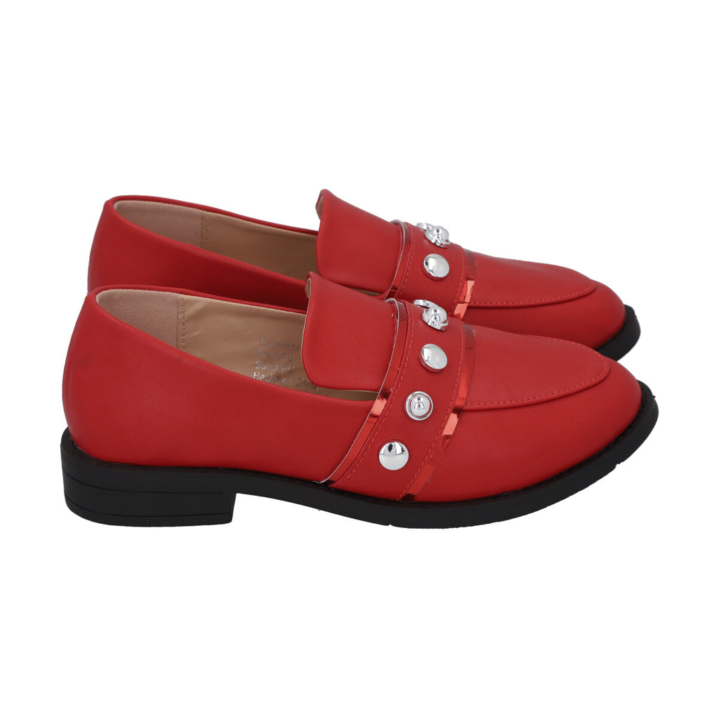 Zapato Mujer Rojo Lola 77 Police