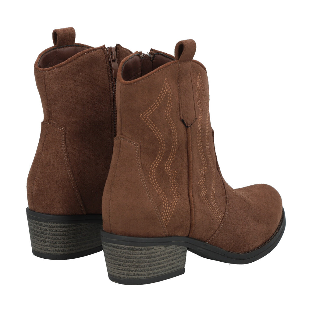 Bota Mujer Camel Texana 322 Police