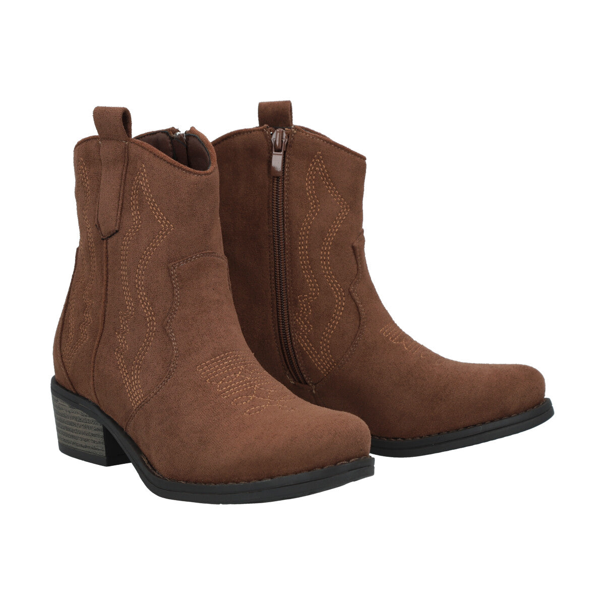 Bota Mujer Camel Texana 322 Police
