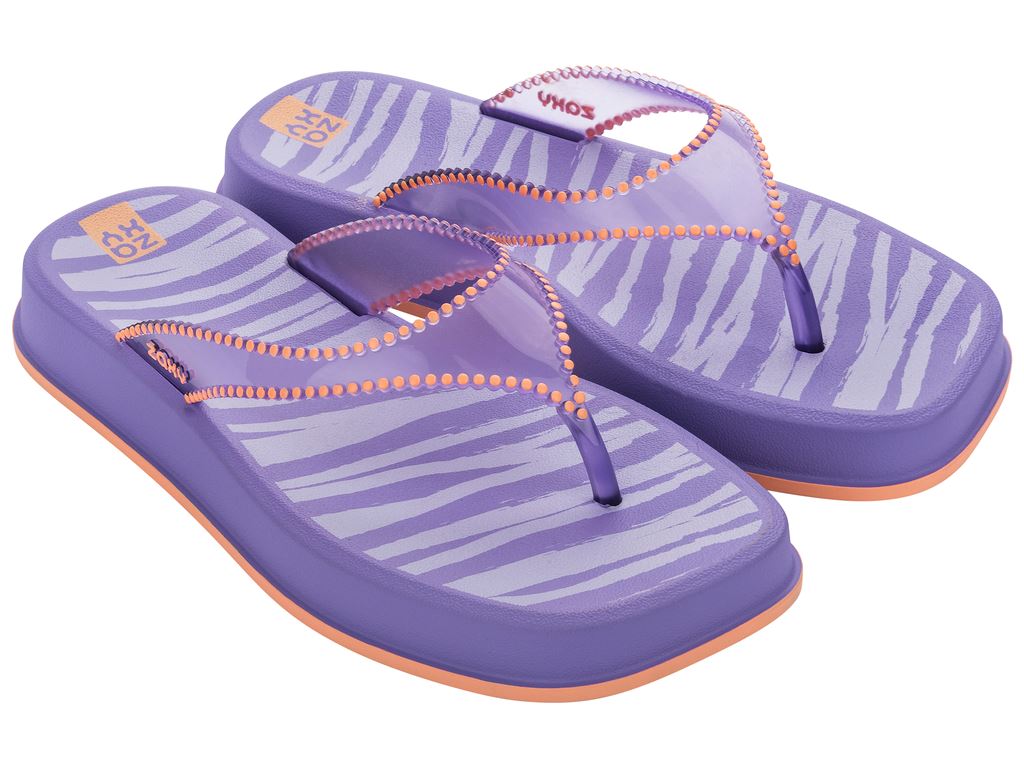Sandalia Mujer Violeta Nostalgia 328  Zaxy
