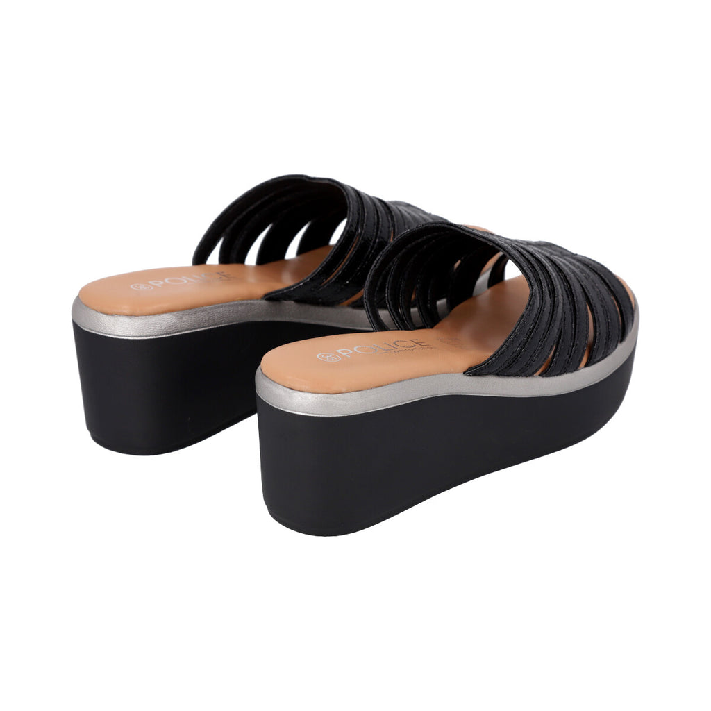 Sandalia Mujer Negro Lari 034 Police