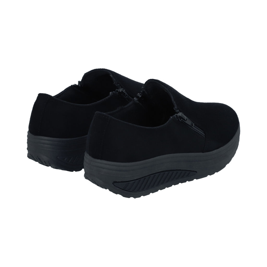 Mocasín Mujer Negro Sole Police