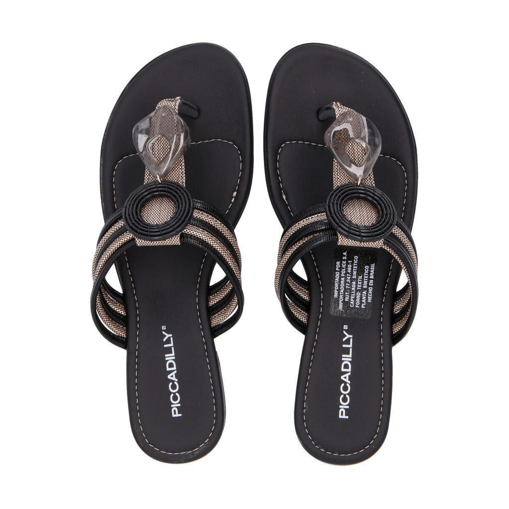 Sandalia Mujer 6239 Gabi Negro Piccadilly