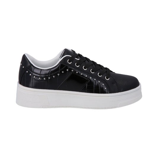 Zapatilla Urbana Mujer Negro Haus Police