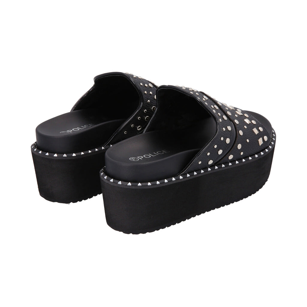 Sandalia Mujer Negro Lari Police