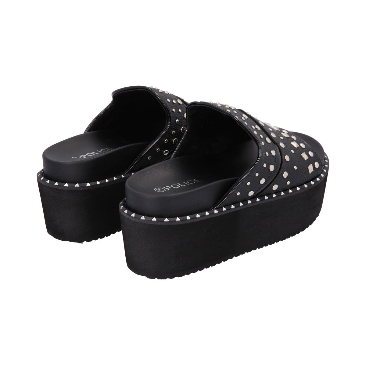 Sandalia Mujer Negro Lari Police