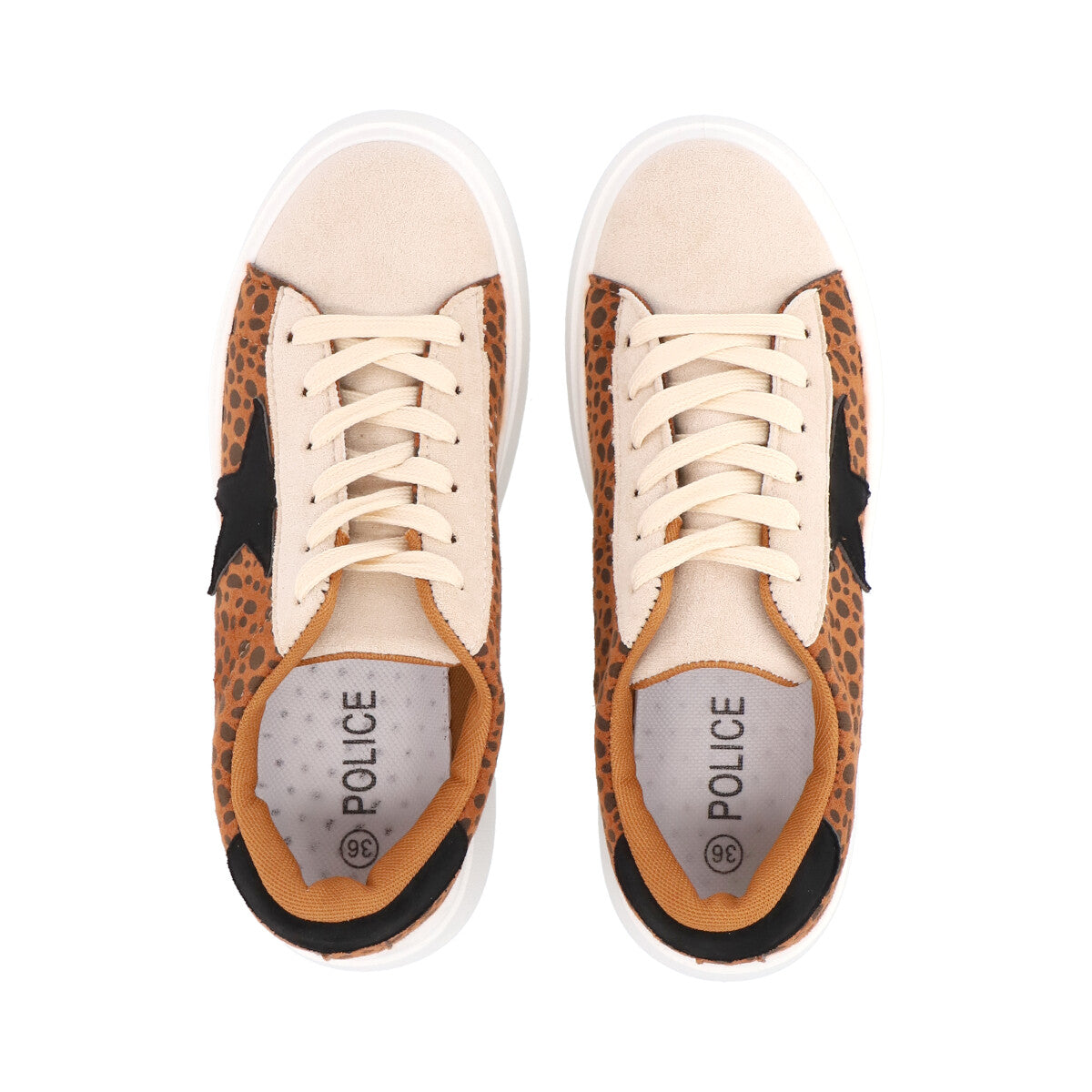 Zapatilla Urbana Star Animal Print Police
