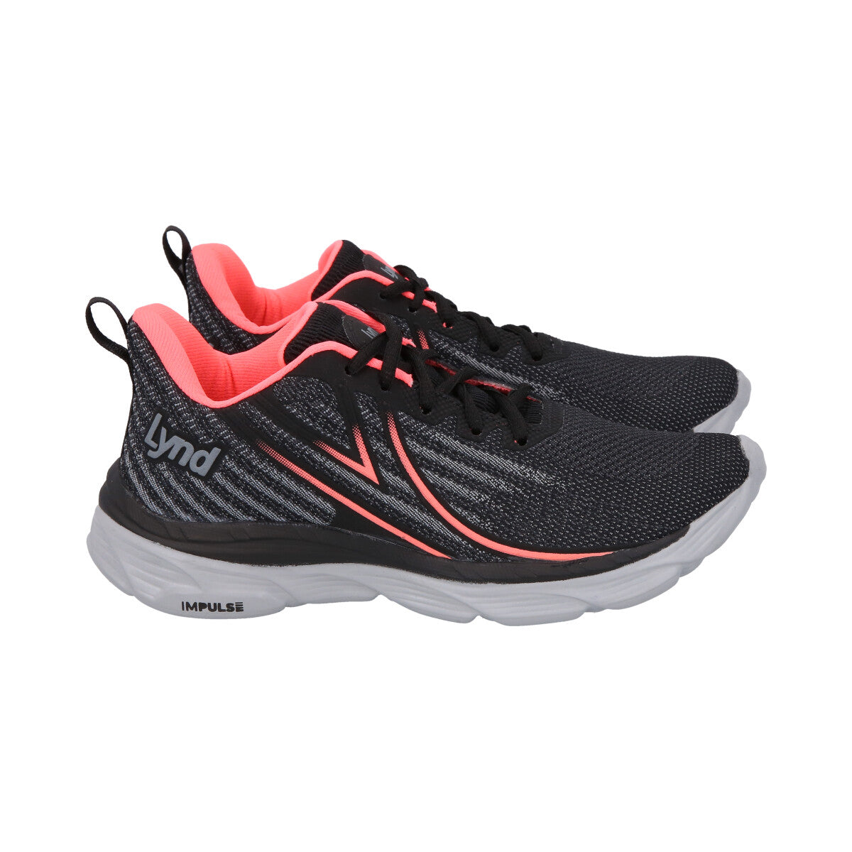 Zapatilla Mujer Intersetion Negro Lynd