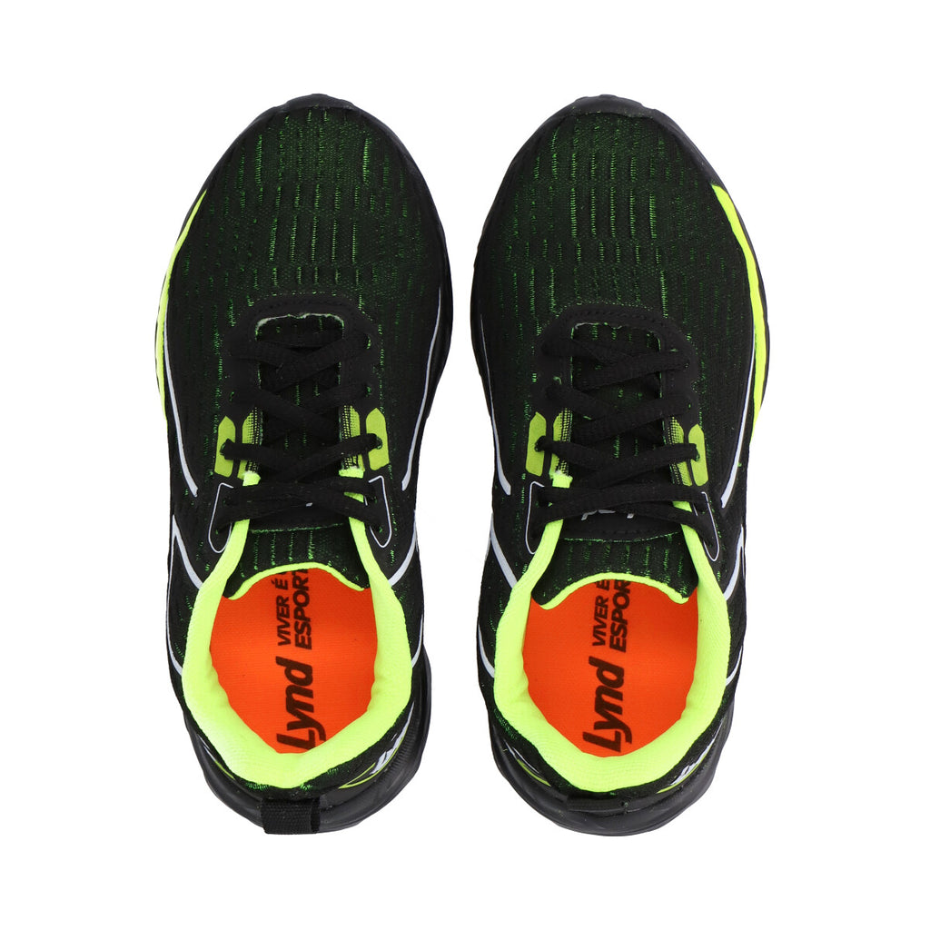 Zapatilla Infantil Eclipse Negro Lynd