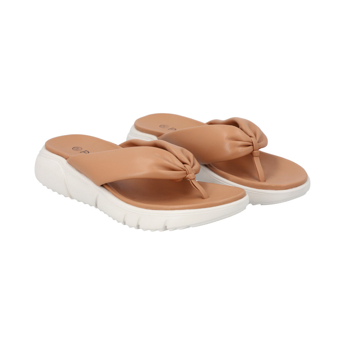 Sandalia Mujer Camel Lol Police