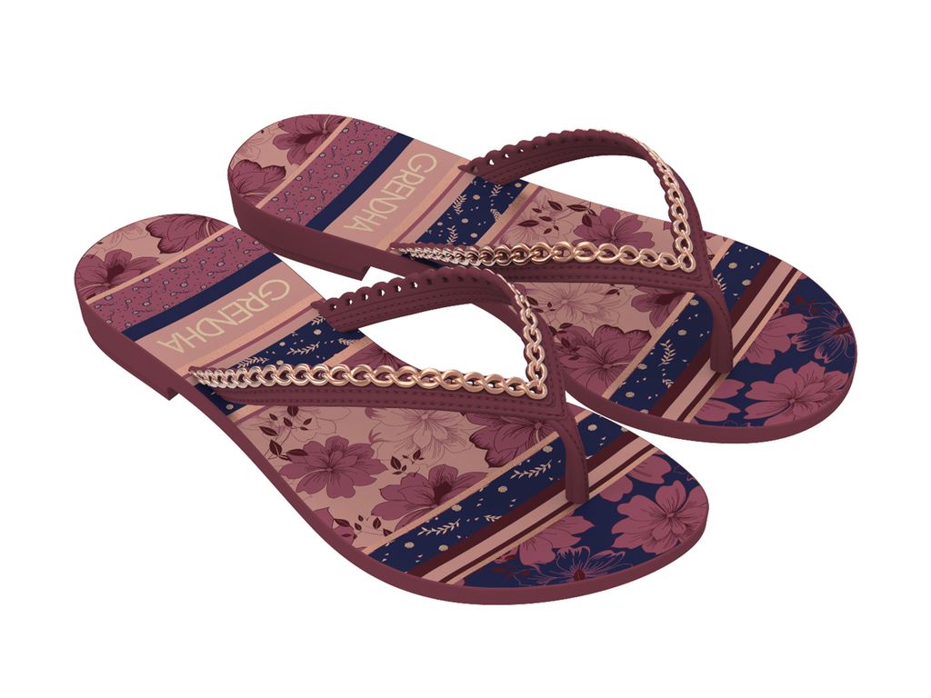 Sandalia Mujer Cereza Acai Plural Grendha