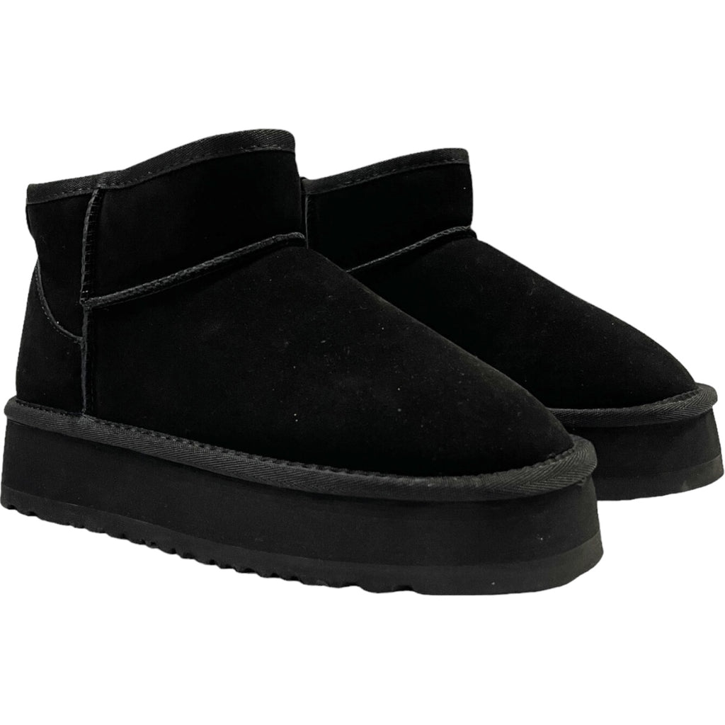 Botin Chiporro Mujer Negro San Francisco Detogni