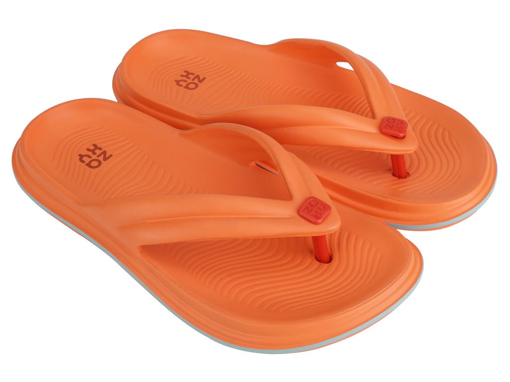 Sandalia  Mujer Naranja Leveza Hit 342 Zaxy