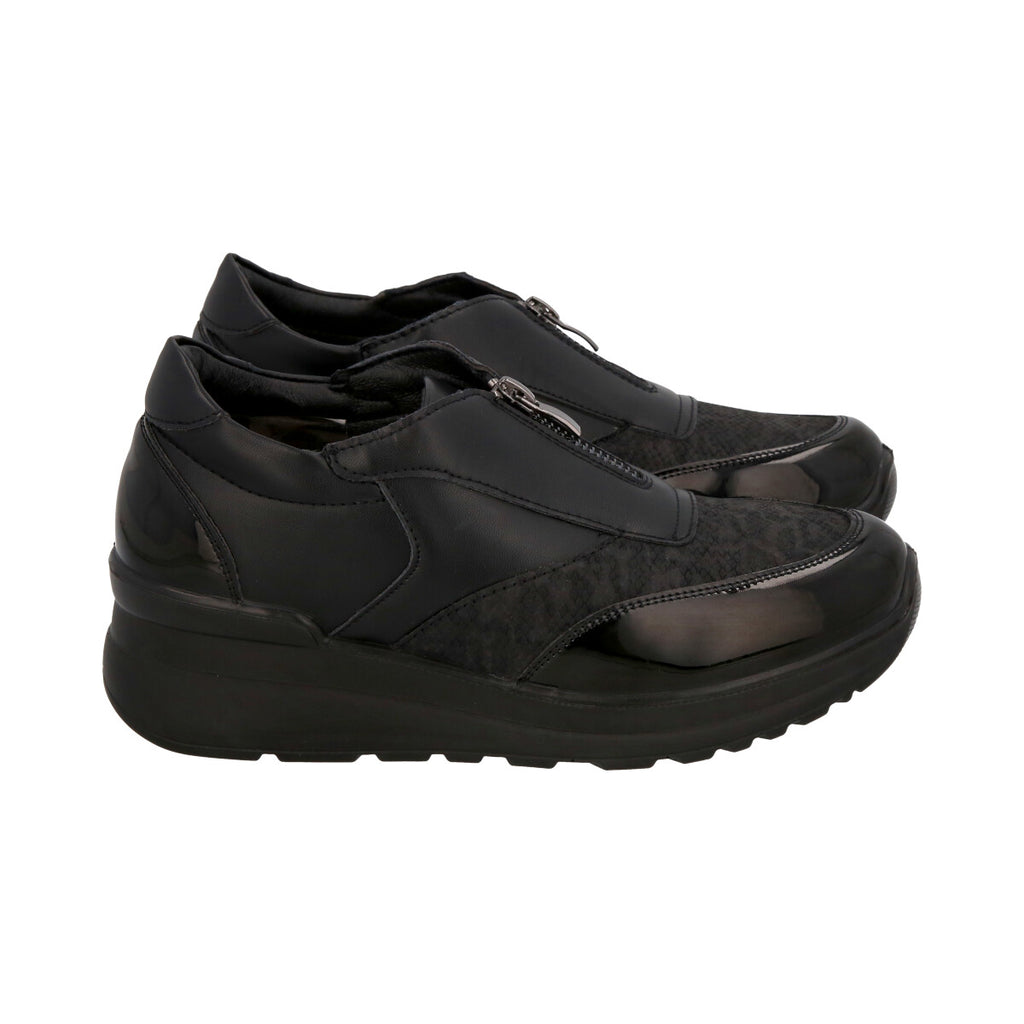 Zapatilla Urbana Mujer Negro Hut Police