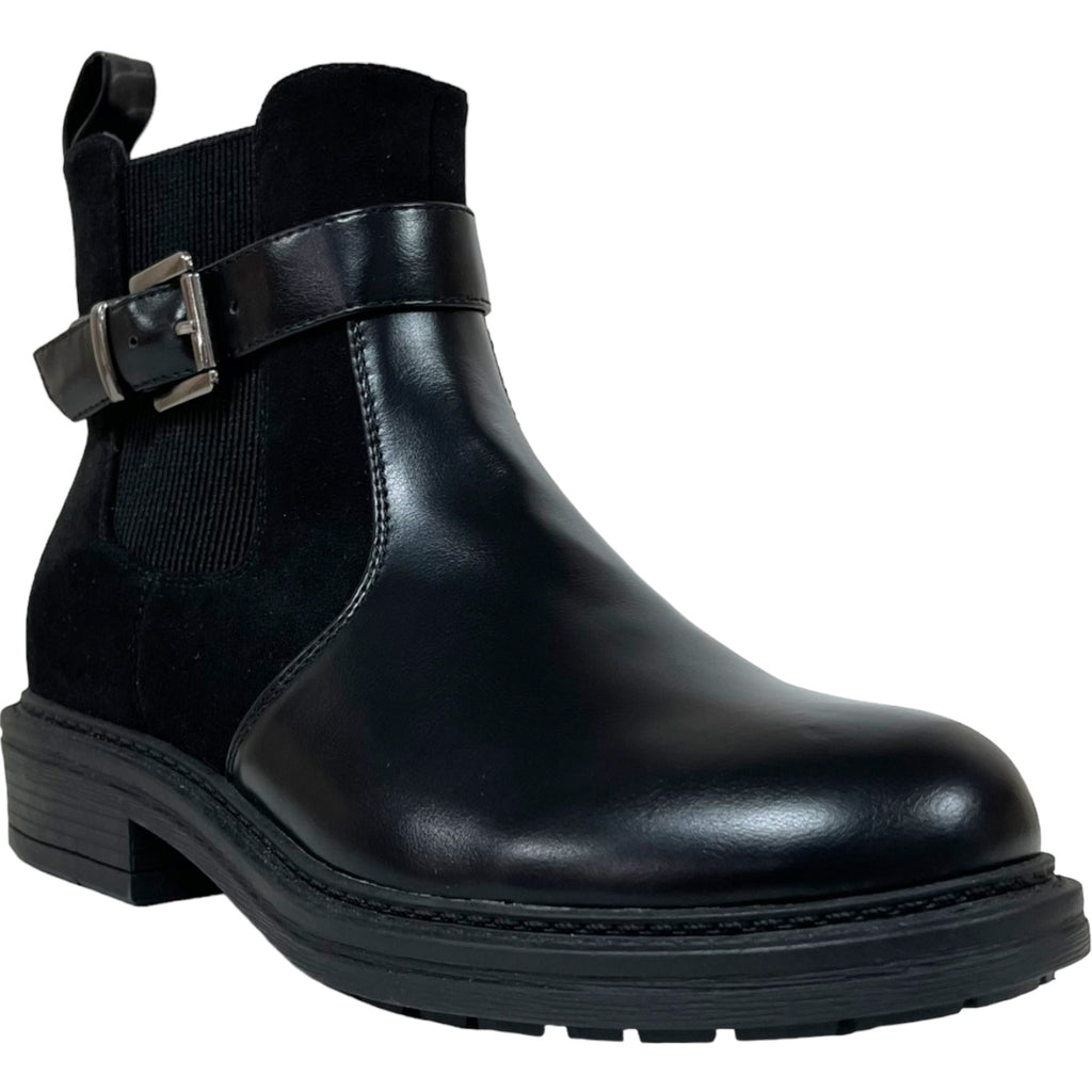 Botin Casual Mujer Negro Santander Detogni