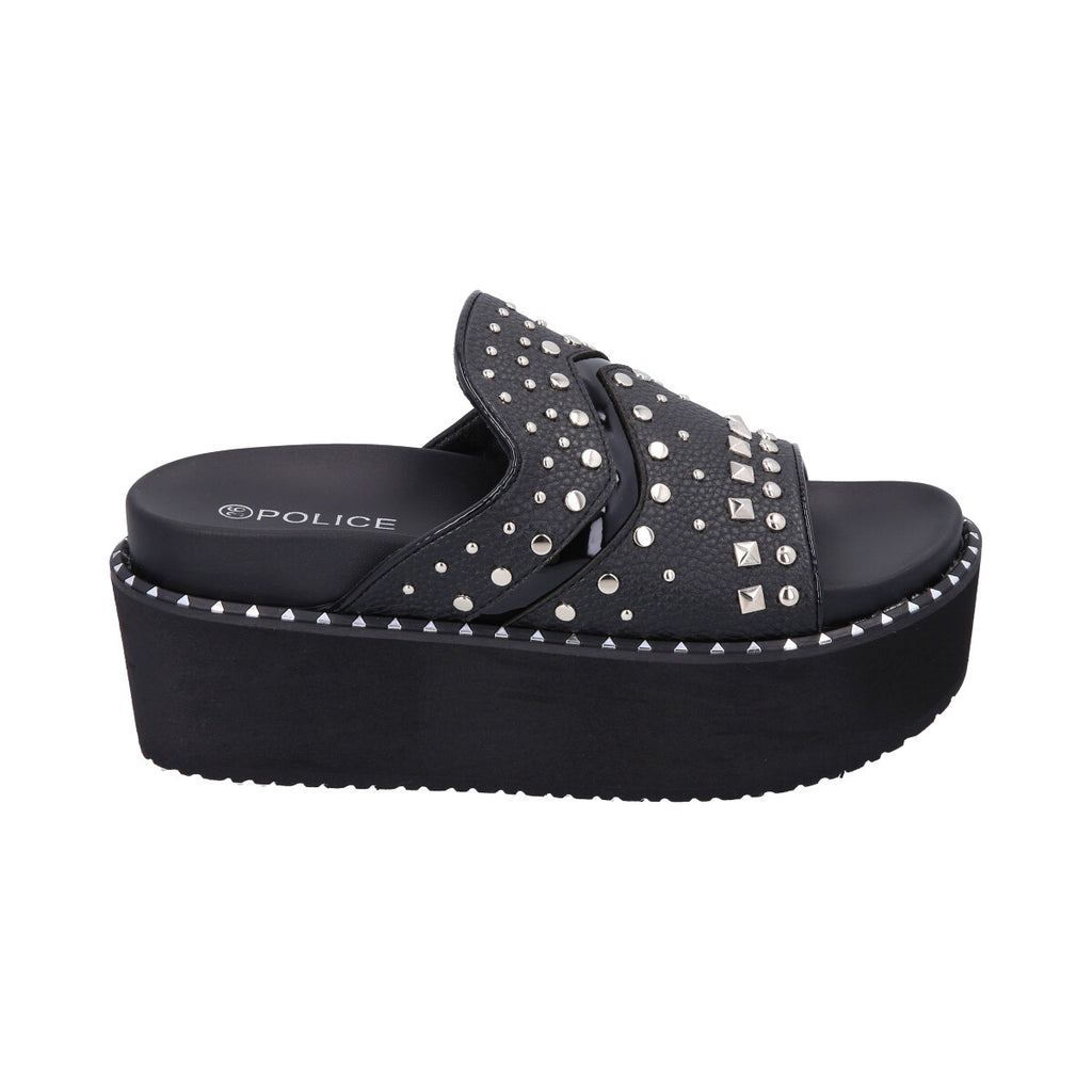 Sandalia Mujer Negro Lari Police