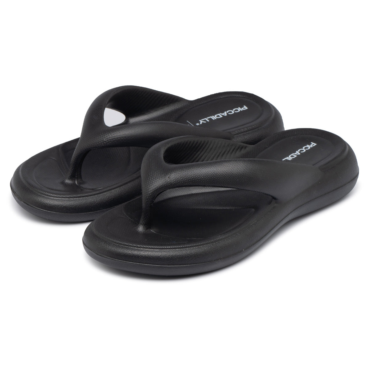 Sandalia Mujer Negro Marshmallow 439 Piccadilly